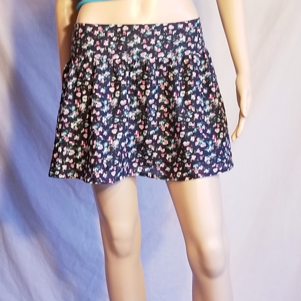 Aeropostale Floral Mini Skirt